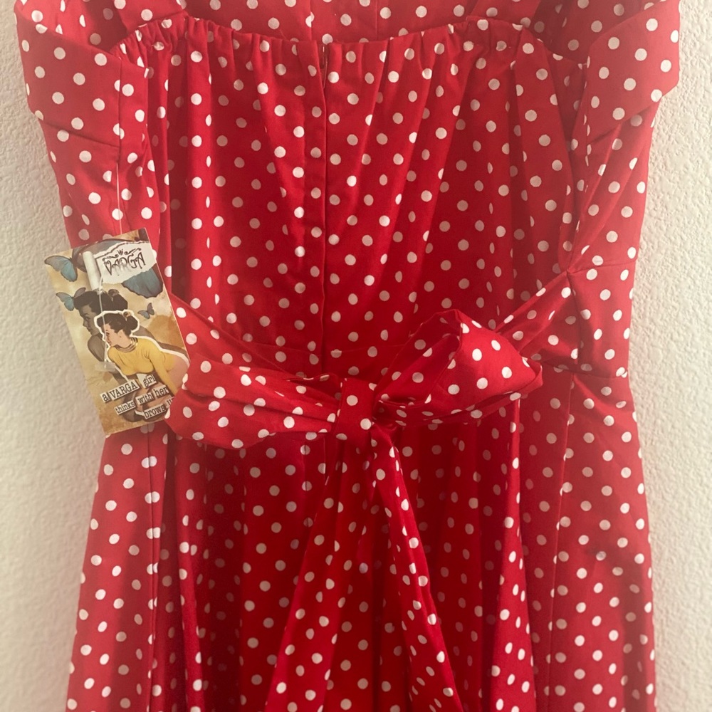 Vargas classic Marilyn style pin-up dress size medium NWT - Picture 6 of 11